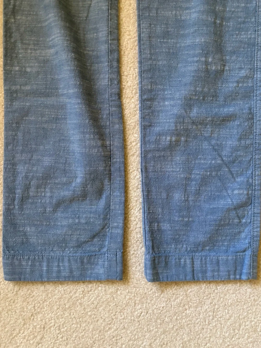 NWOT J. CREW Men’s Chambray Slim-Fit Flex Chino Pant Size 28x30